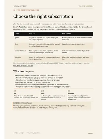 The Xero Handbook, page 9